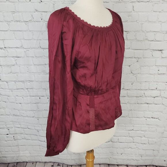 Tularosa Zane Top Cabernet Red M NWT - Picture 3 of 7